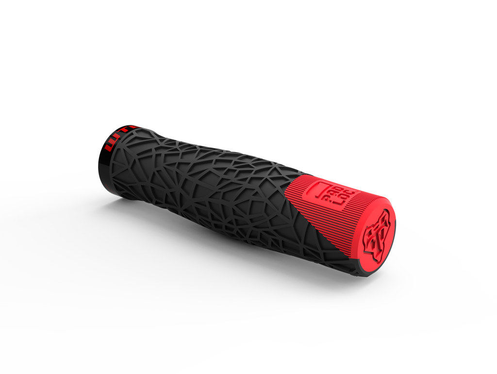 WTB Ace PadLoc Grip Bulged Black/Red