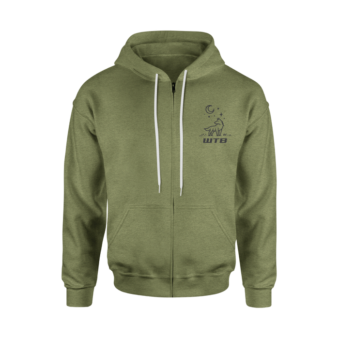 WTB Adventure Zip-Up Hoodie (Olive)